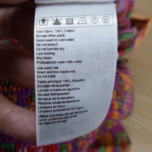 BA&SH Maxi Dress Womens Medium Pink Pullover Cut Out Smocked DALIA - Picture 10 of 11